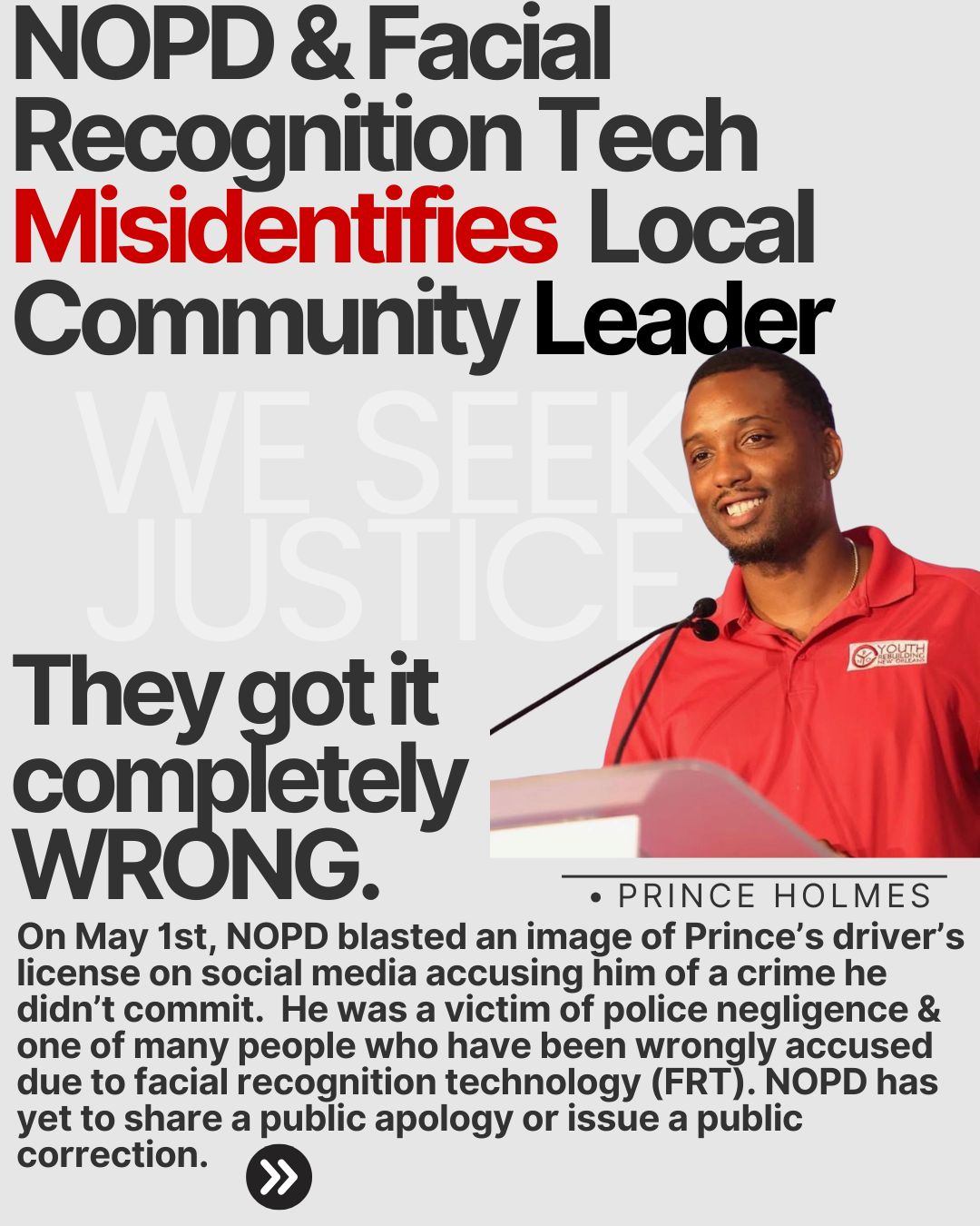 Justice for Prince Holmes