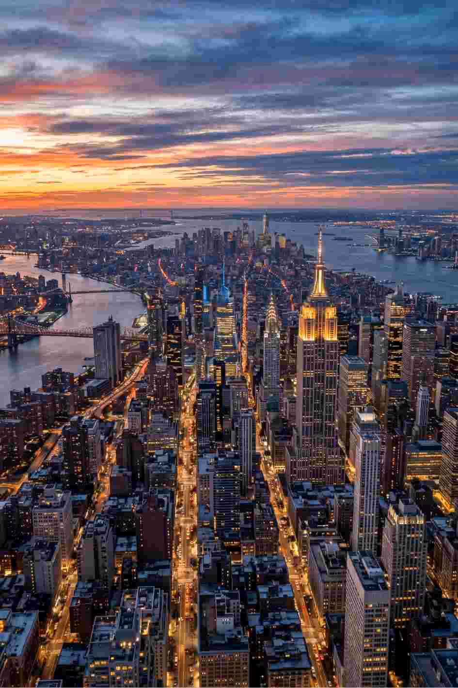 New York City Skyline Timelapse Image