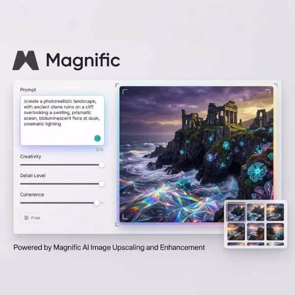 Magnific Tool Promo Freevisuals