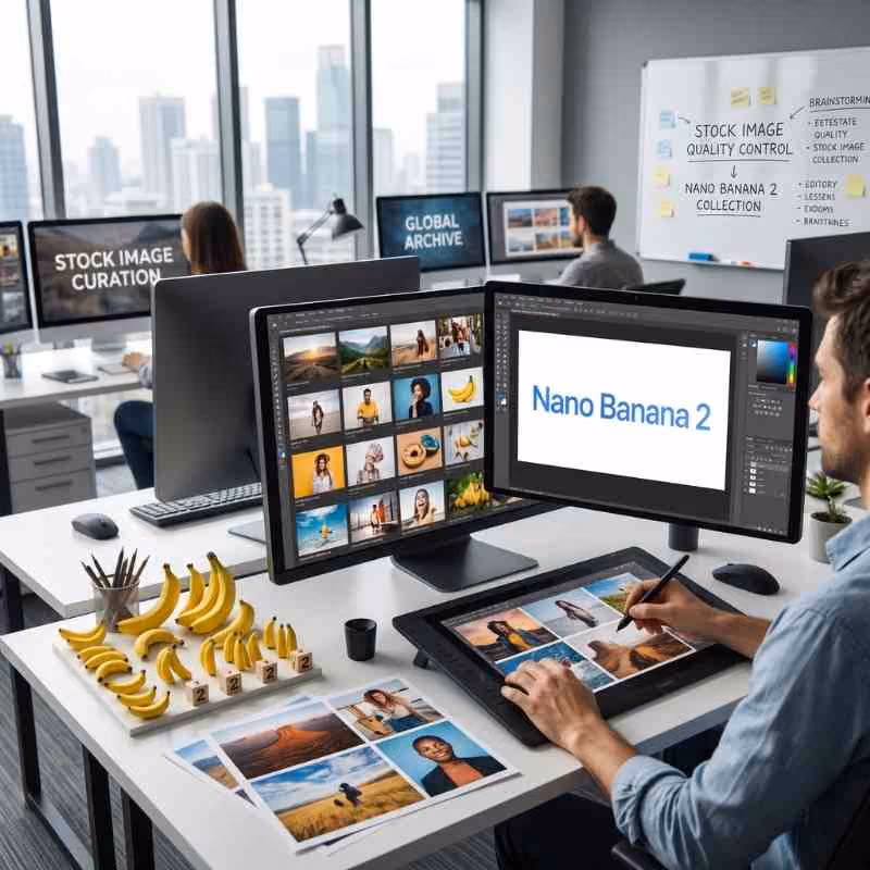 Google Nano Banana Tool Promo Freevisuals
