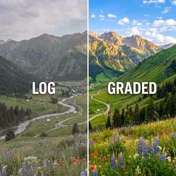 Free LUTs & Color Grading Banner Freevisuals