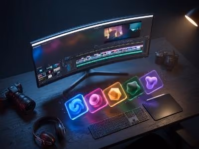 Best Free Video Editing Software Advert Image  Freevisuals