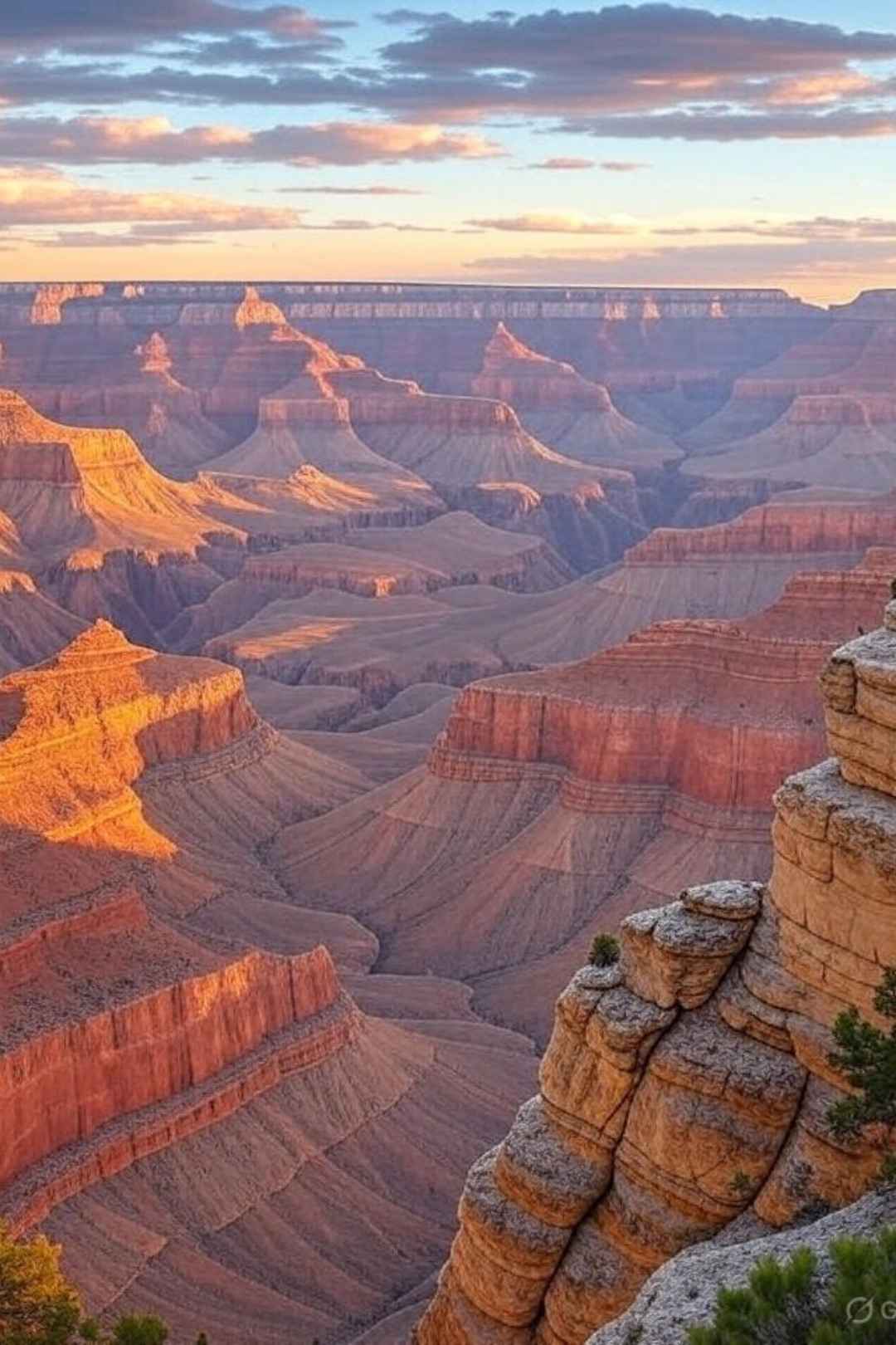Grand Canyon at Sunset Free Stock Image