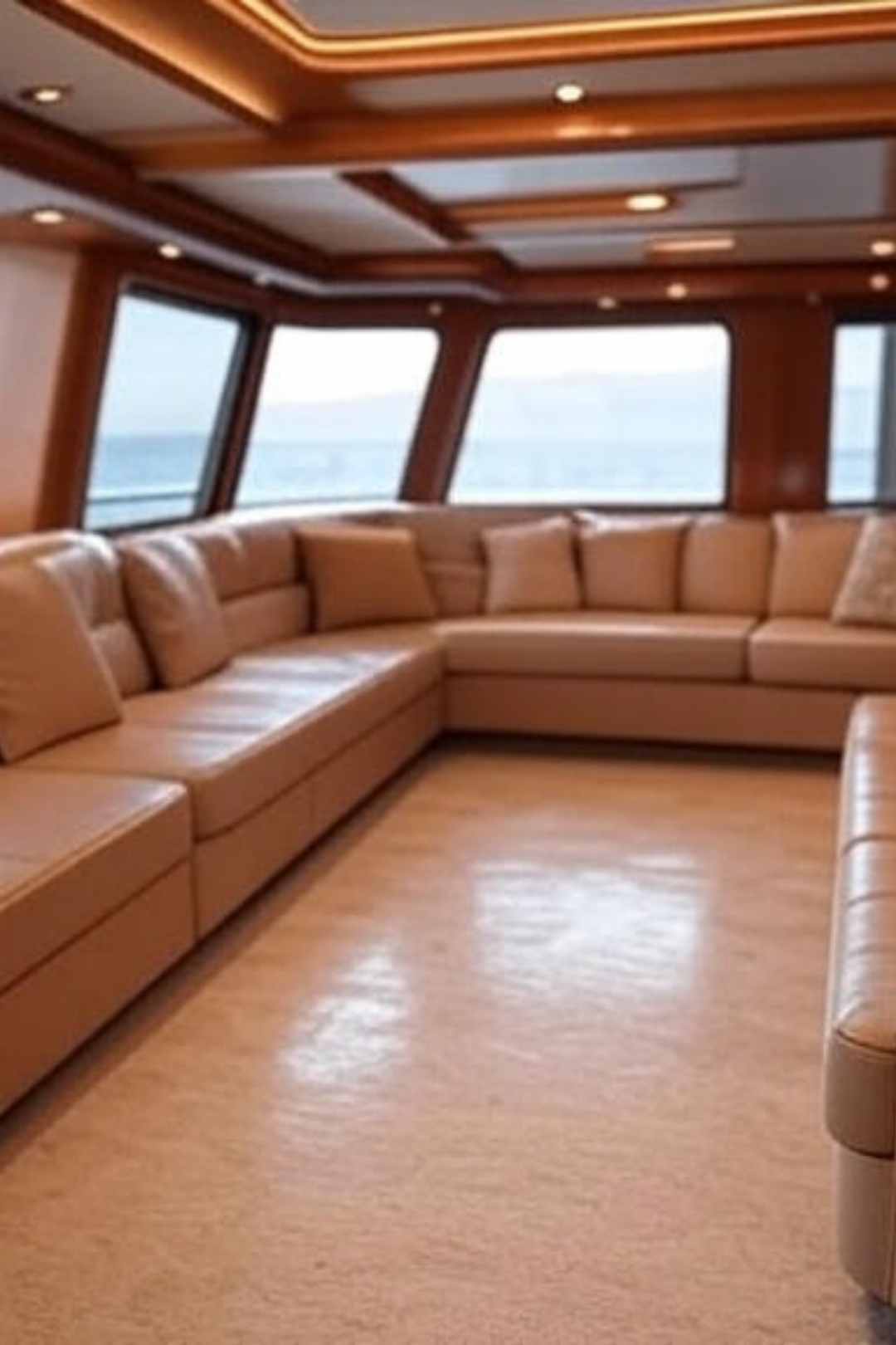 Luxurious Yacht Interior Free Stock Stock