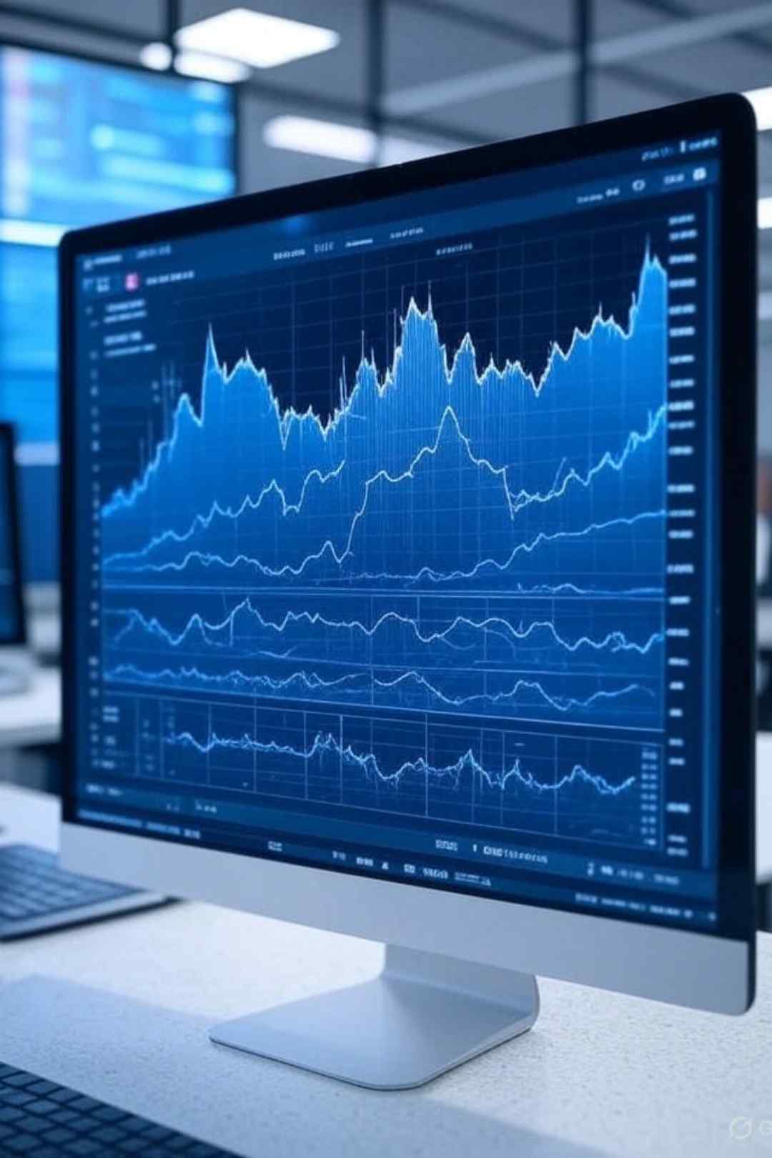 AI Data Analysis Interface Free Stock Photo