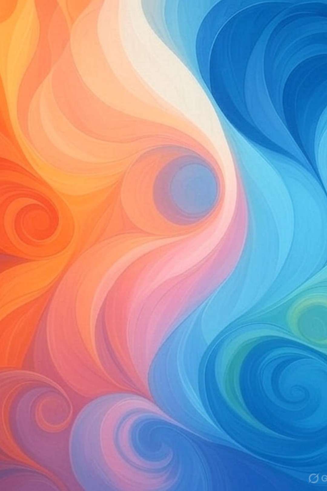 Vibrant Swirling Abstract Free Stock Stock