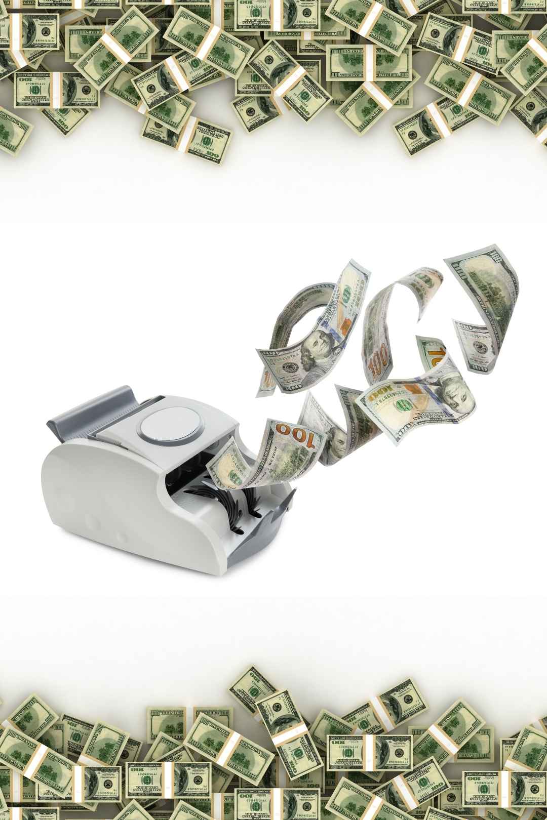 Money Counting Equipment Stock Video