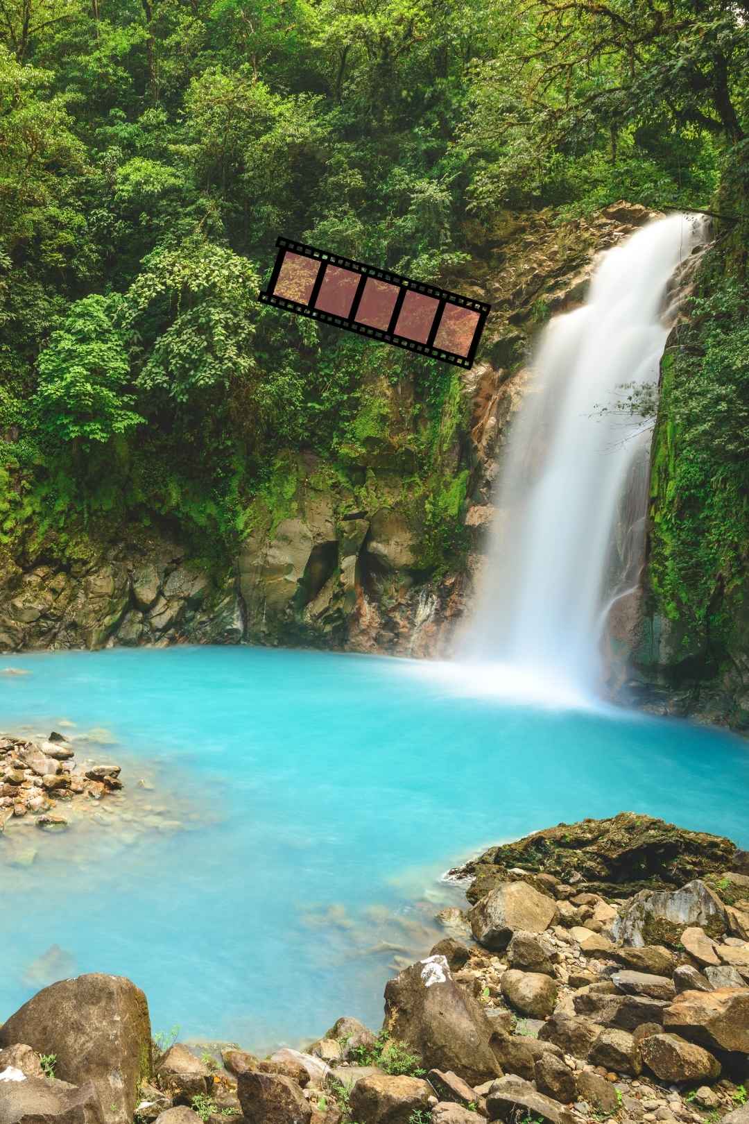 Stunning WaterFall Nature Stock Video