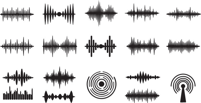 Sound Wave Icon" Images – Browse 1,836 Stock Photos, Vectors, and ...