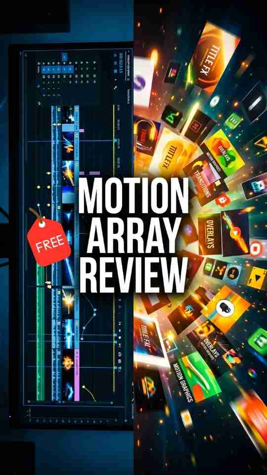 Motion Array Review  + How To Get 2 Months FREE