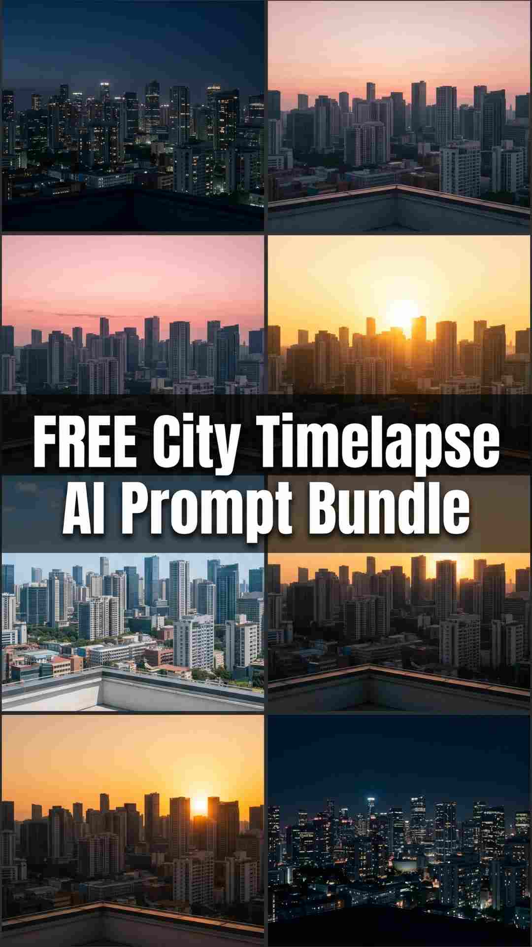 Free City Timelapse Prompts