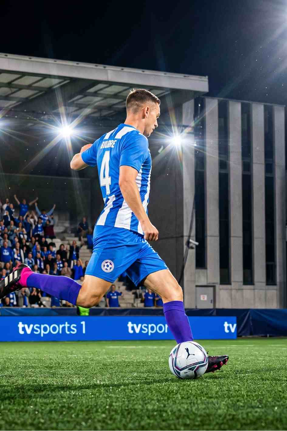 Male Soccer Player Premium Stock Video