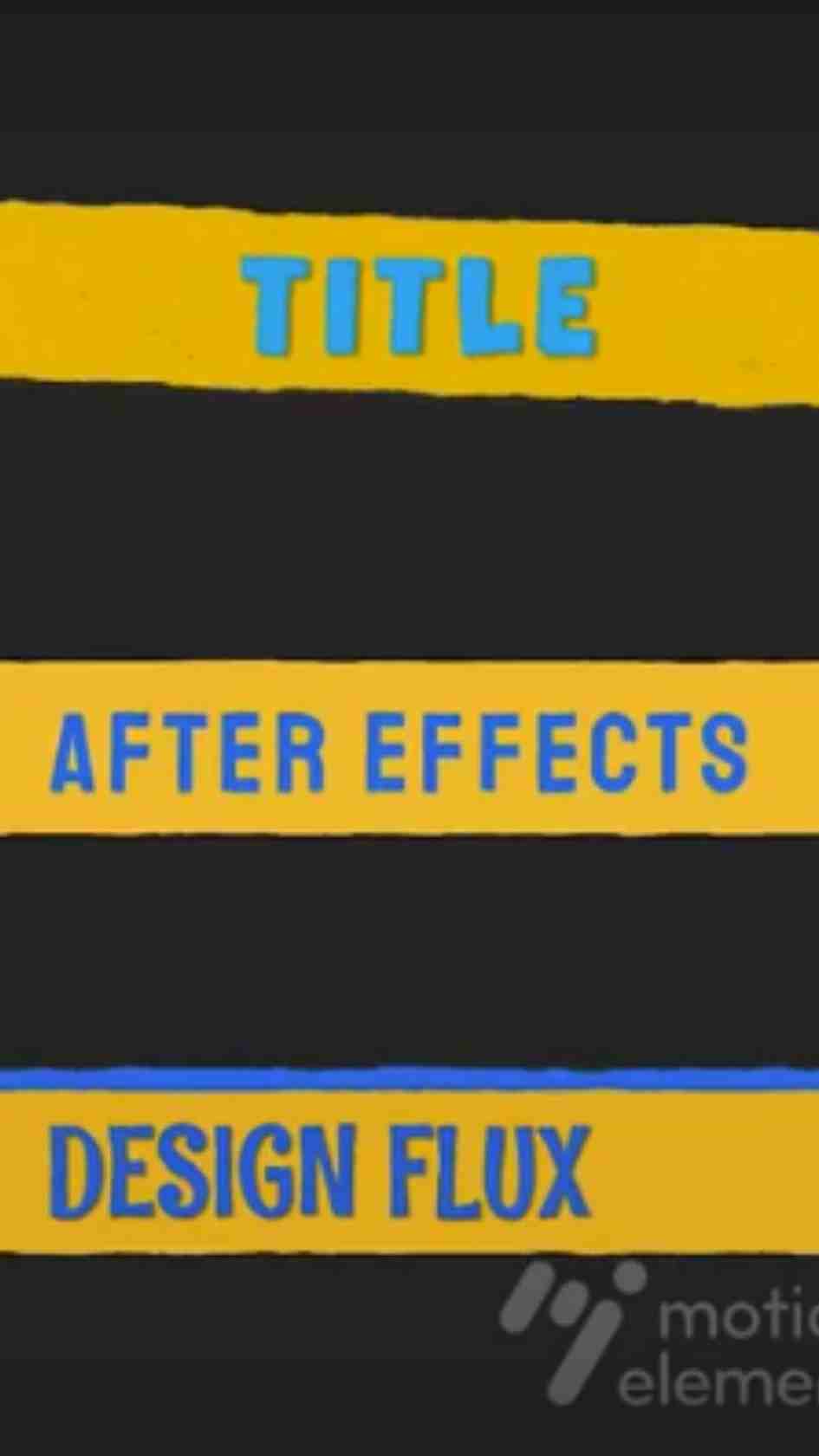 Wiggle Lower Third Premiere Pro Template