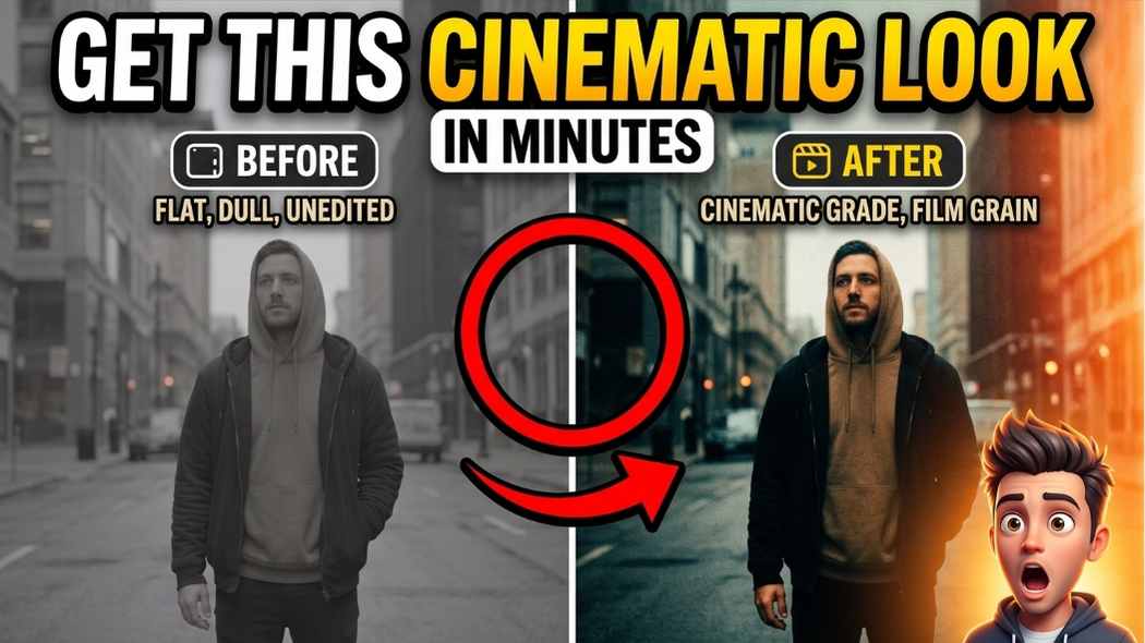 Get The Look Film Grit Cinematic Bundle: Everything You Need to Recreate the Look