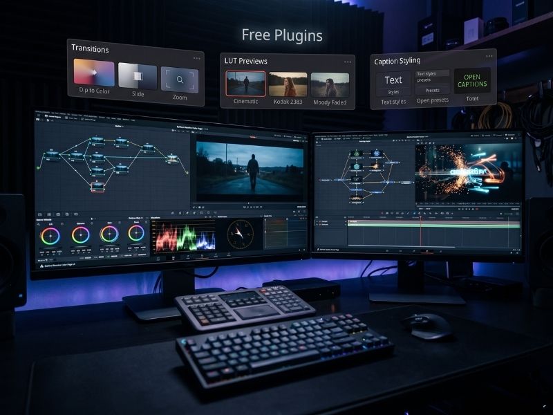 Best Free DaVinci Resolve Plugins 