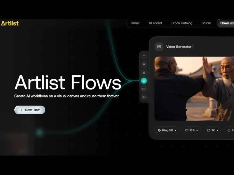 Artlist New AI Flow Review 