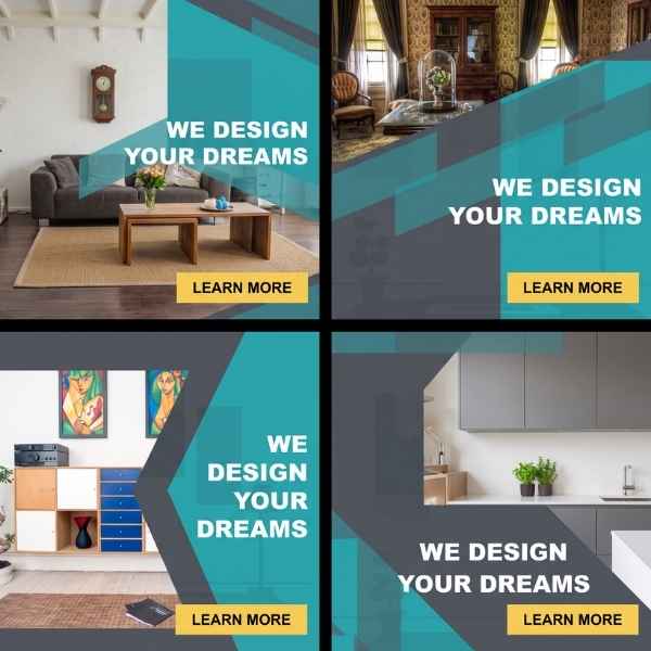 Home Decor Social Media Posts AE Template