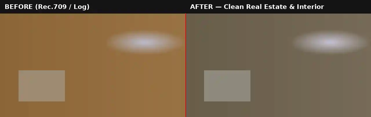 Free Real Estate Interior LUT