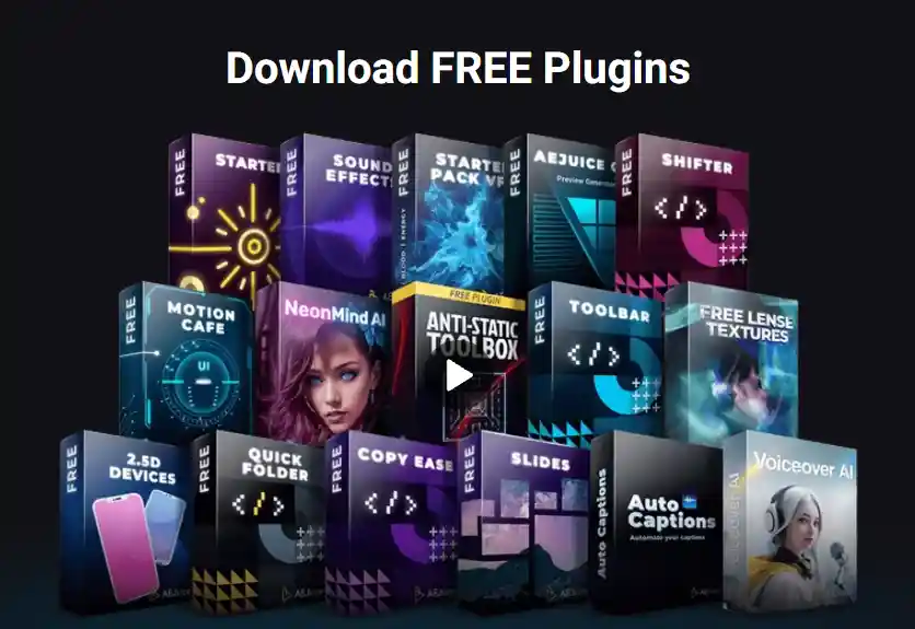 AEJuice Free Tools With Freevisuals