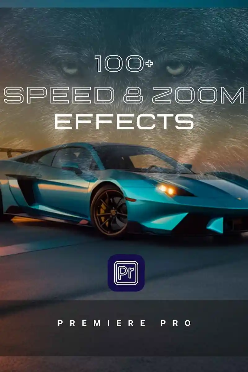 100+ Modern Speed & Zoom Effects Premiere Pro | Envato