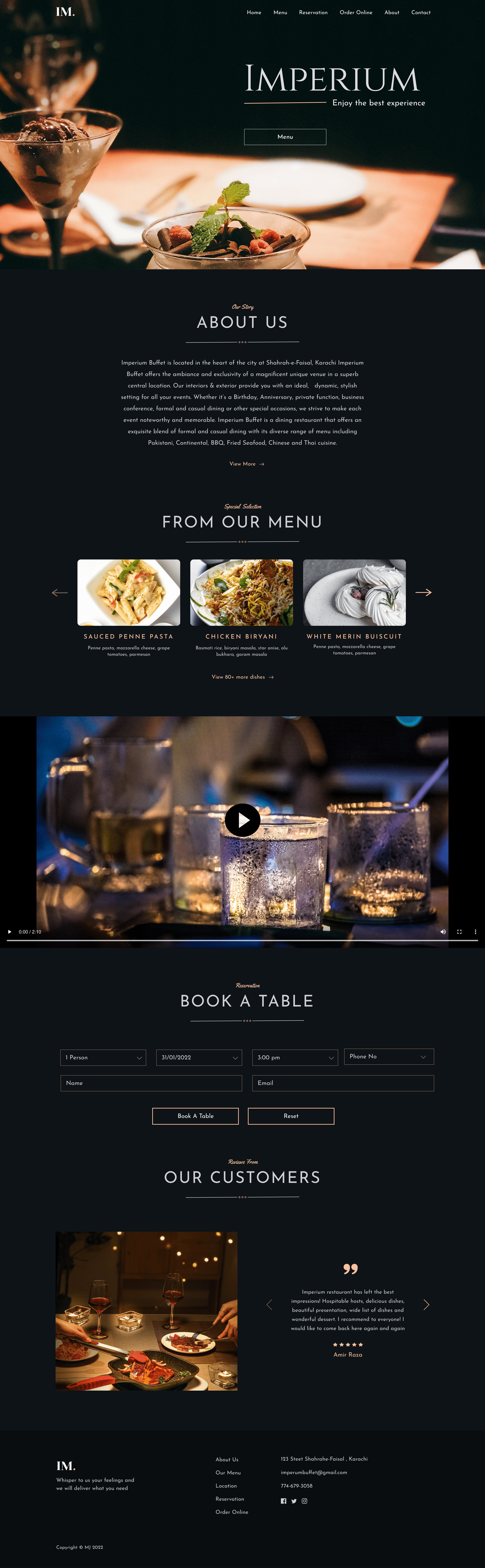 A screenshot of web page