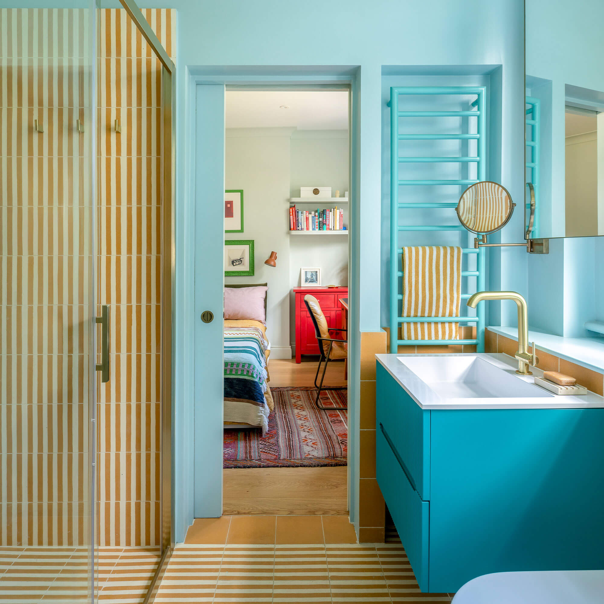 Beach inspired ensuite