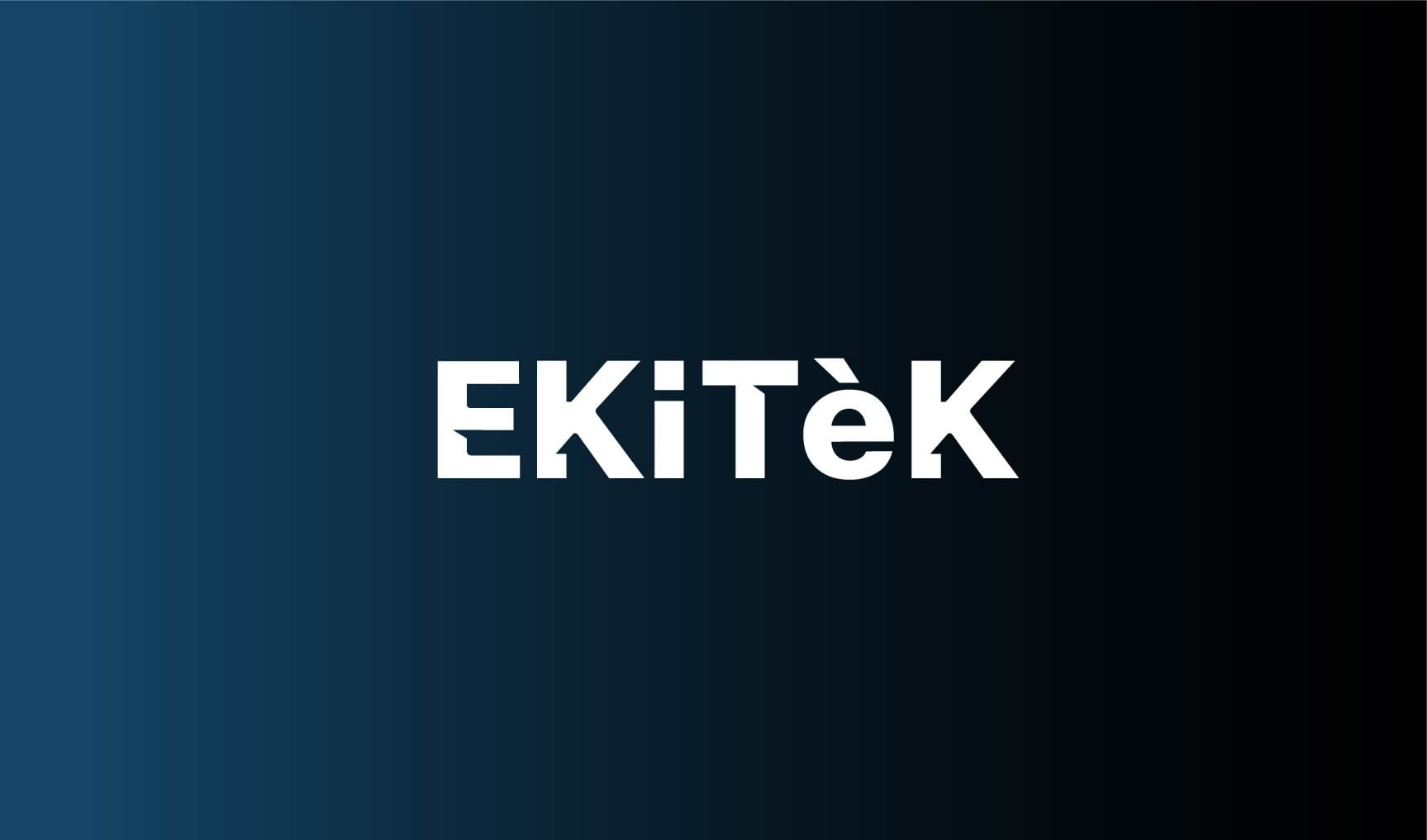 EkiTèk Academy primary brand color palette with deep blue and accent tones