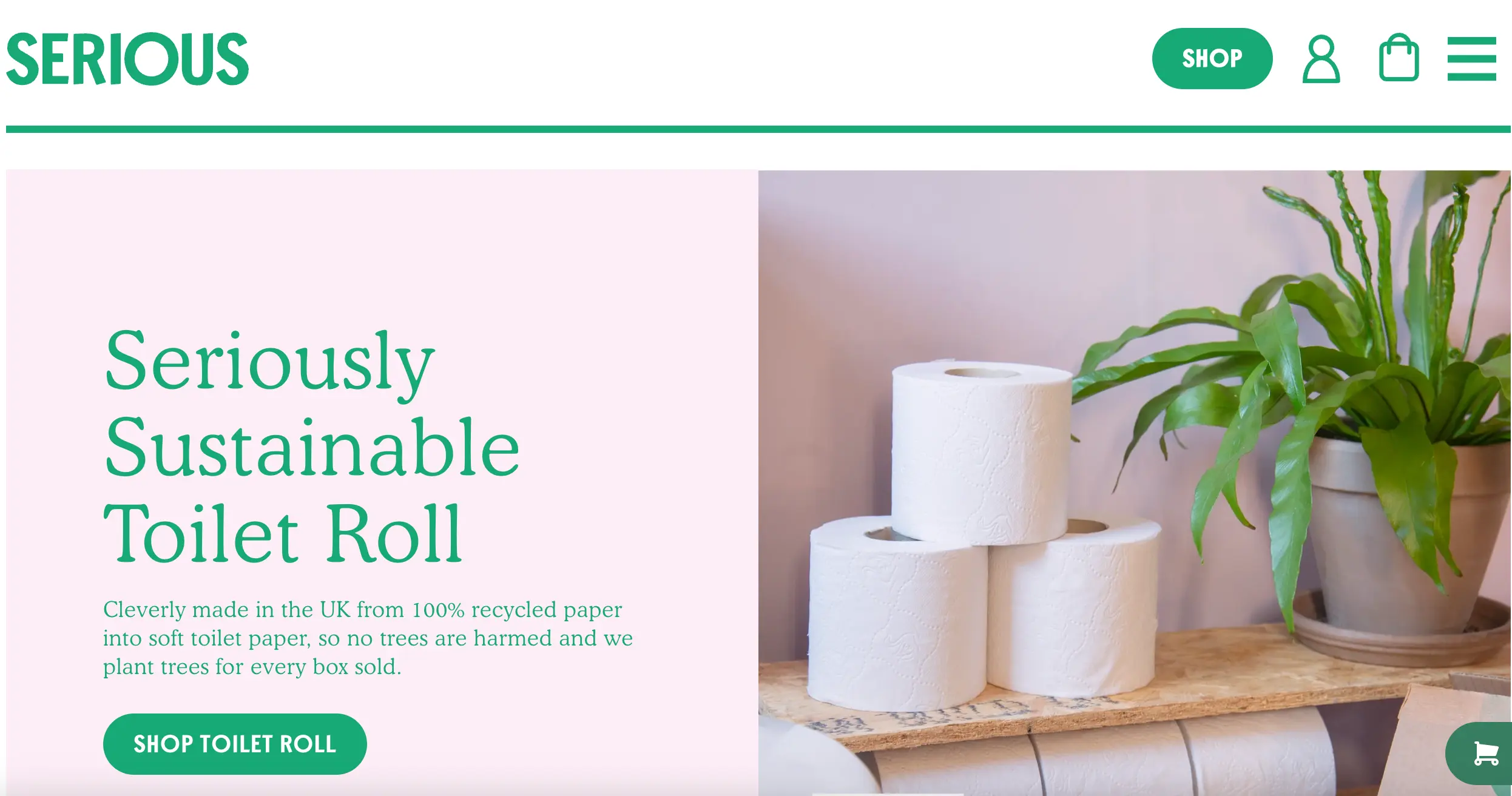 Serious Tissues's website