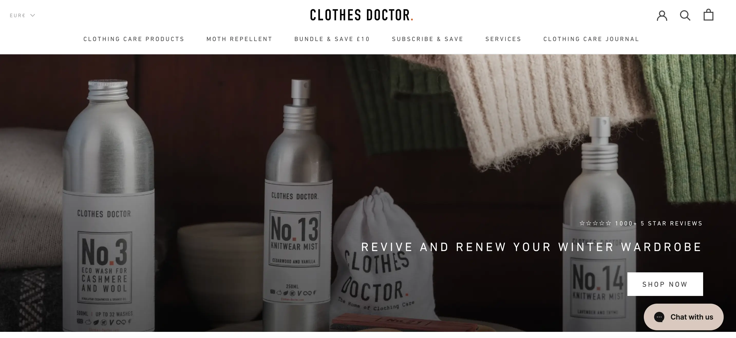 Clothes Doctor's website