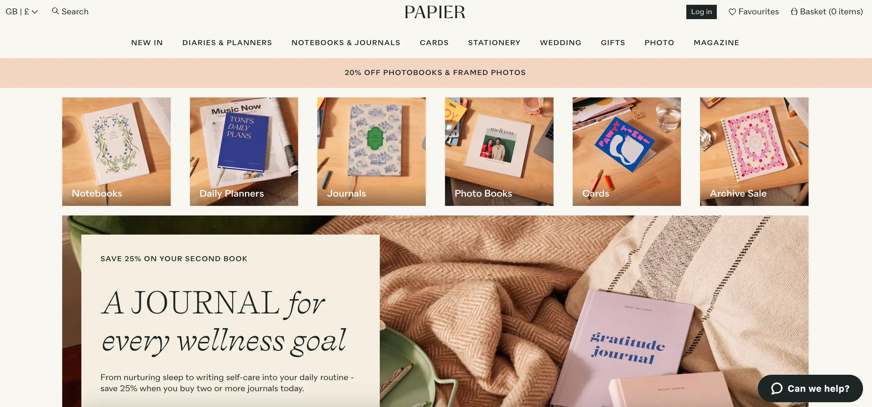 Papier's website