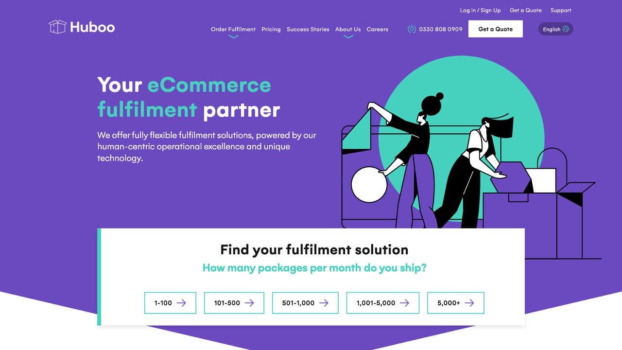 Official website of Huboo
