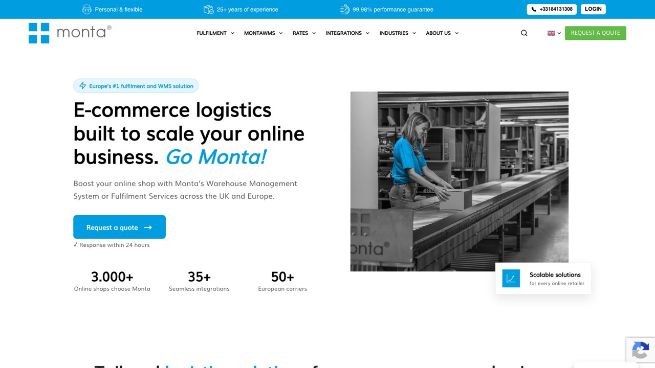 Official website of Monta