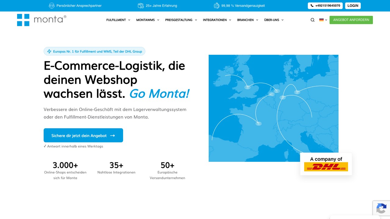 Offizielle Website von Monta