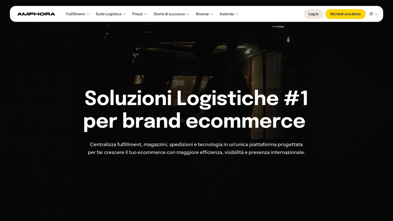 Sito ufficiale di Amphora Logistics