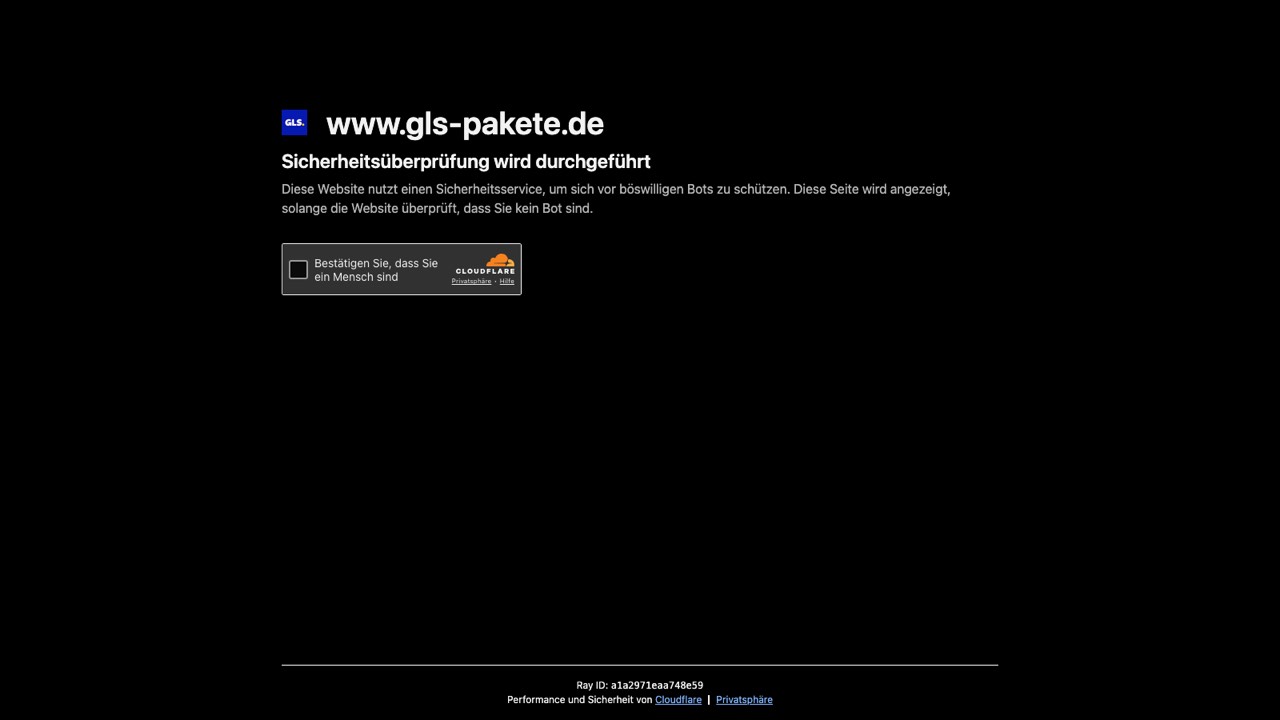 Offizielle Website von GLS