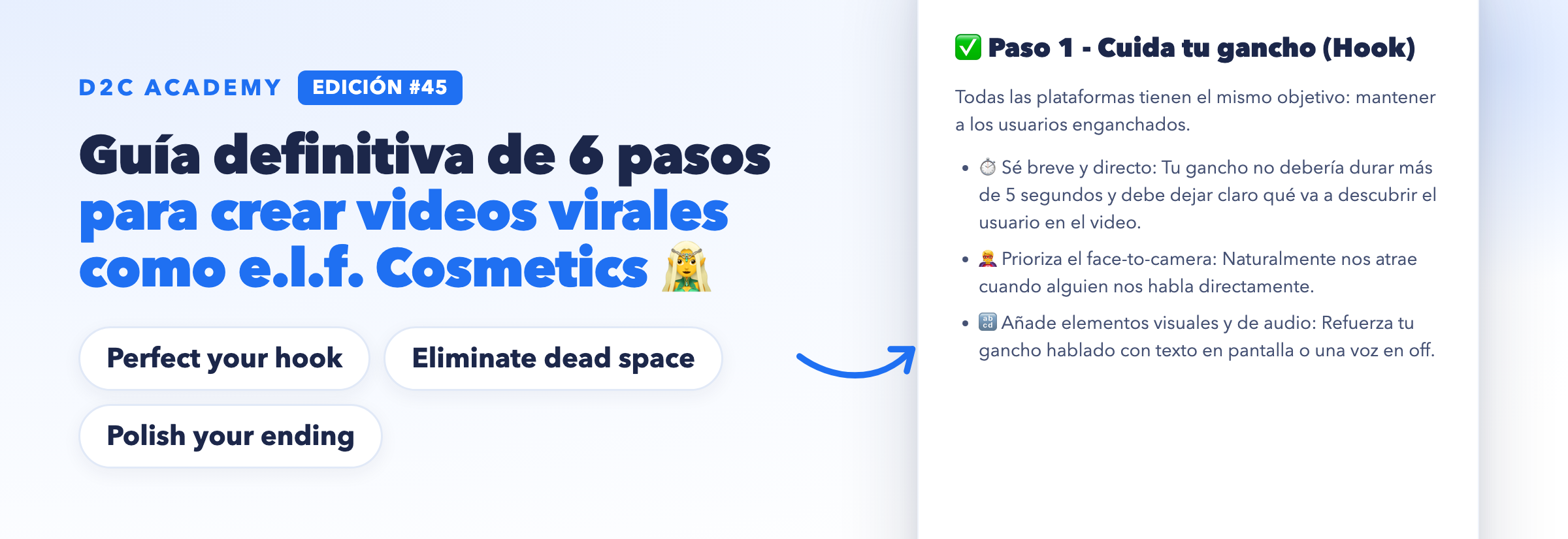 Newsletter #45 - Guía definitiva de 6 pasos para crear videos virales como e.l.f. Cosmetics 🧝♀️