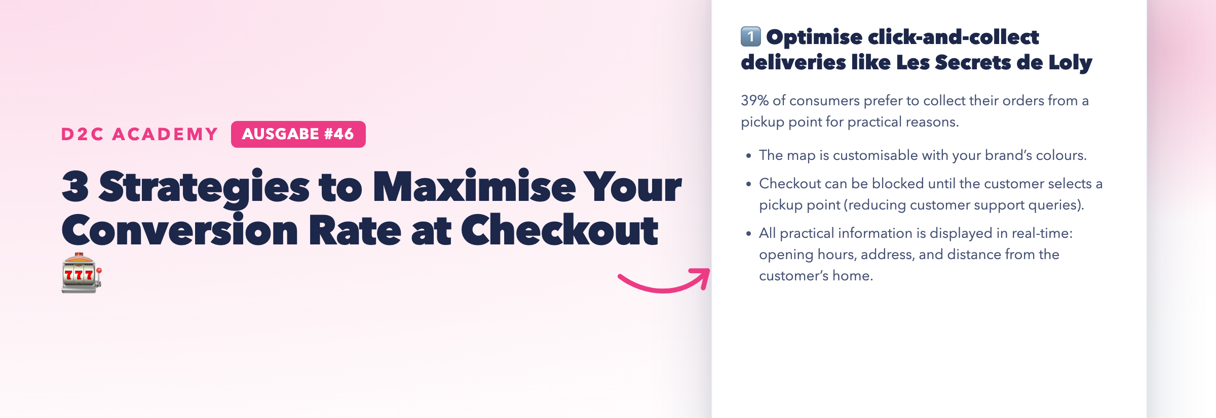 Newsletter #46 - 3 Strategies to Maximise Your Conversion Rate at Checkout 🎰