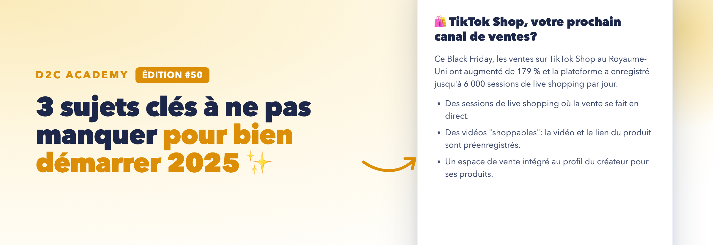 Newsletter #50 - 3 sujets clés à ne pas manquer pour bien démarrer 2025 ✨
