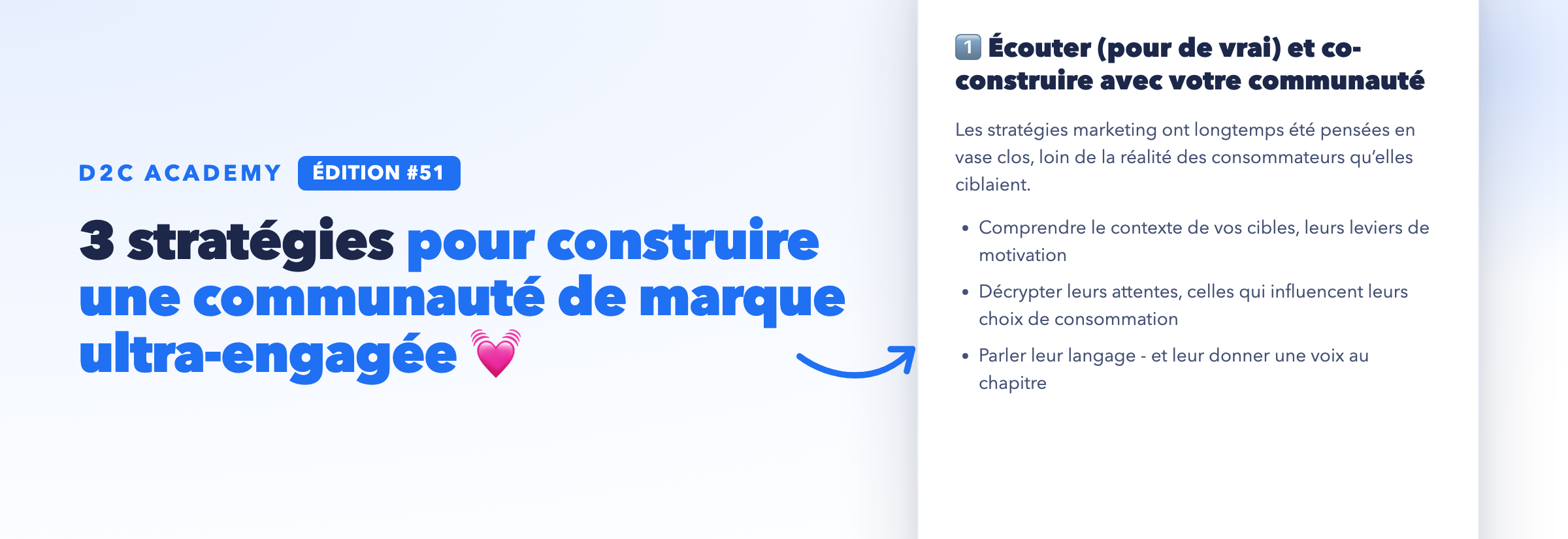 Newsletter #51 - 3 stratégies pour construire une communauté de marque ultra-engagée 💓