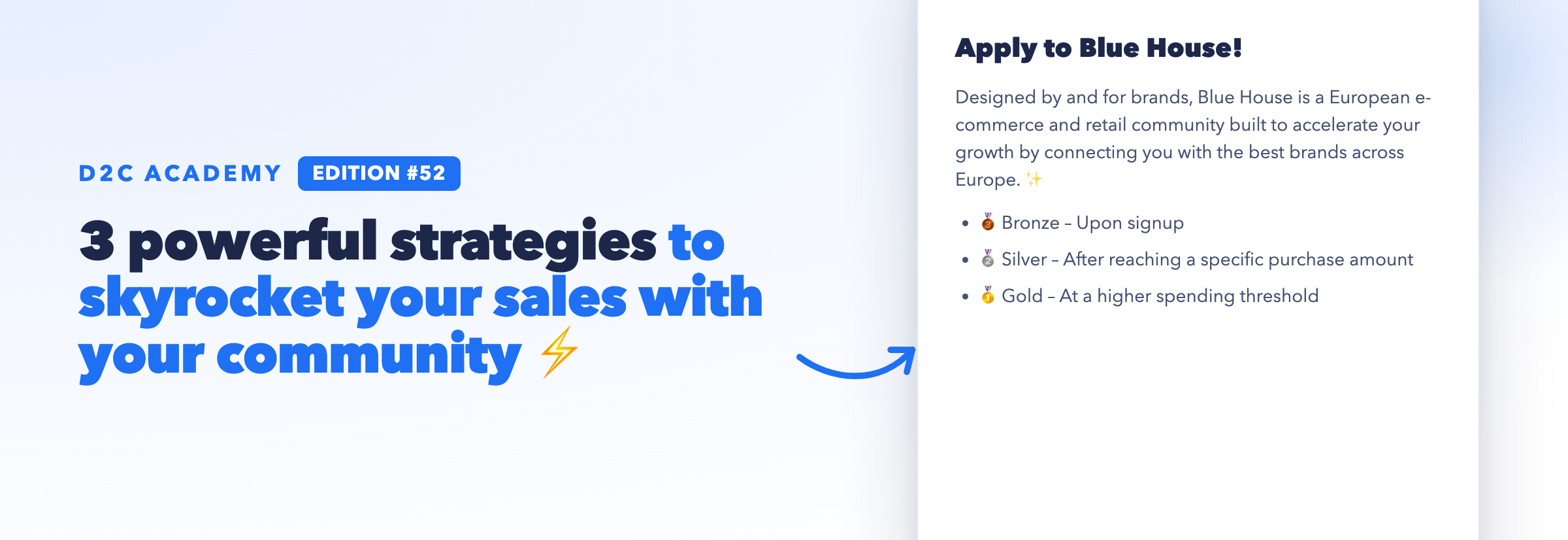Newsletter #52 - 3 powerful strategies to skyrocket your sales with your community ⚡