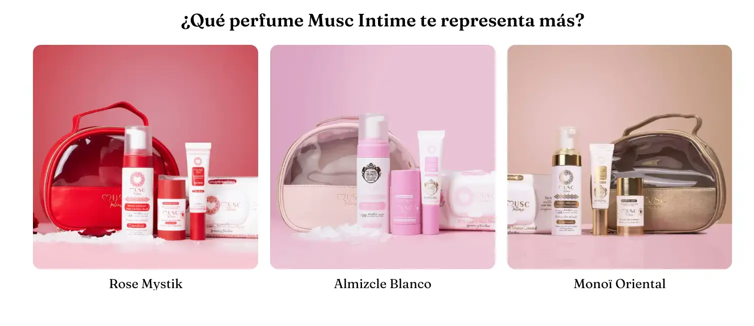 Sitio web Musc Intime