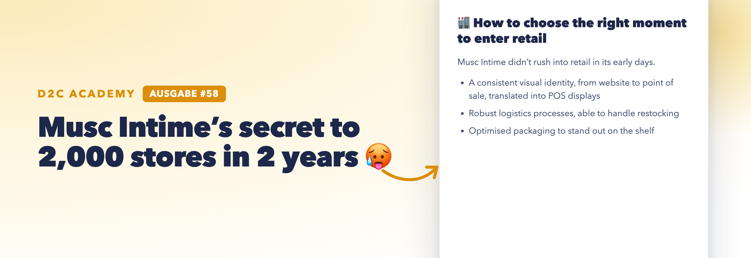 Newsletter #58 - Musc Intime’s secret to 2,000 stores in 2 years 🥵