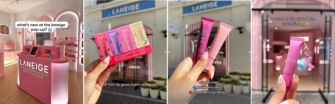 LANEIGE: expertos en comunicación en Instagram para su pop-up