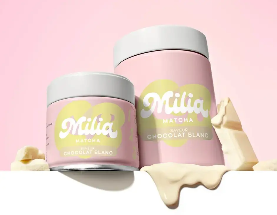 Packaging de Milia Matcha