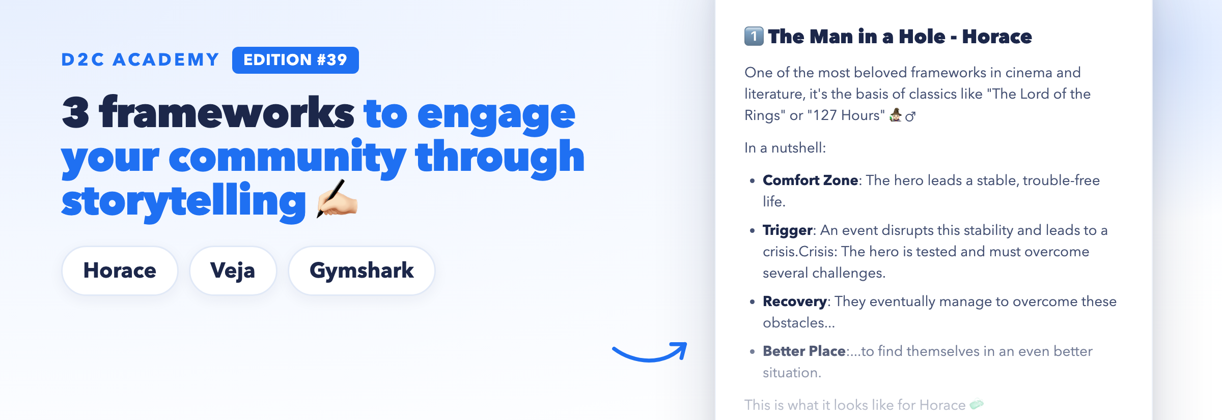 Newsletter #39 - 3 frameworks to engage your community through storytelling ✍🏻