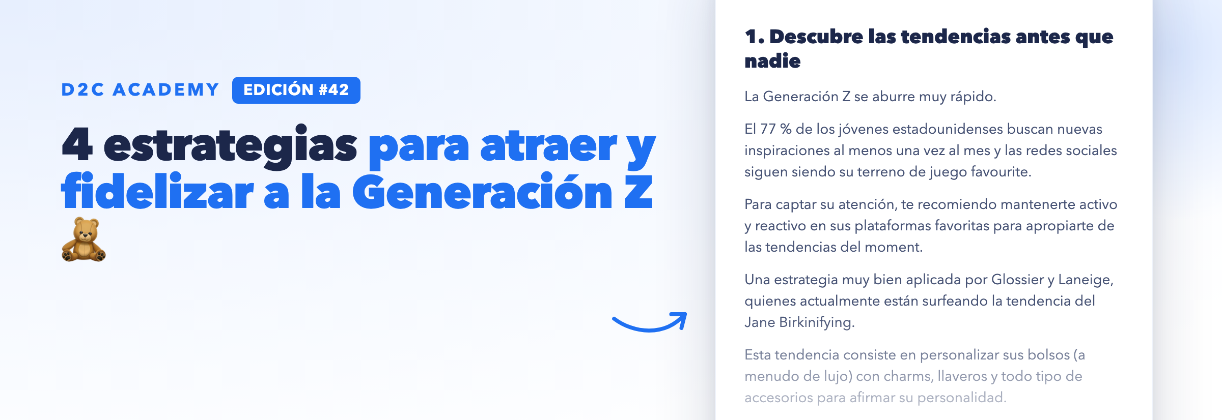 Newsletter #42 - 4 estrategias para atraer y fidelizar a la Generación Z 🧸