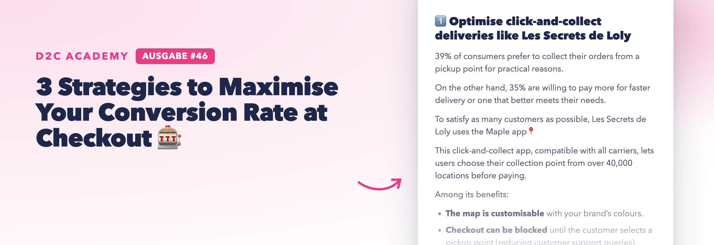 Newsletter #46 - 3 Strategies to Maximise Your Conversion Rate at Checkout 🎰