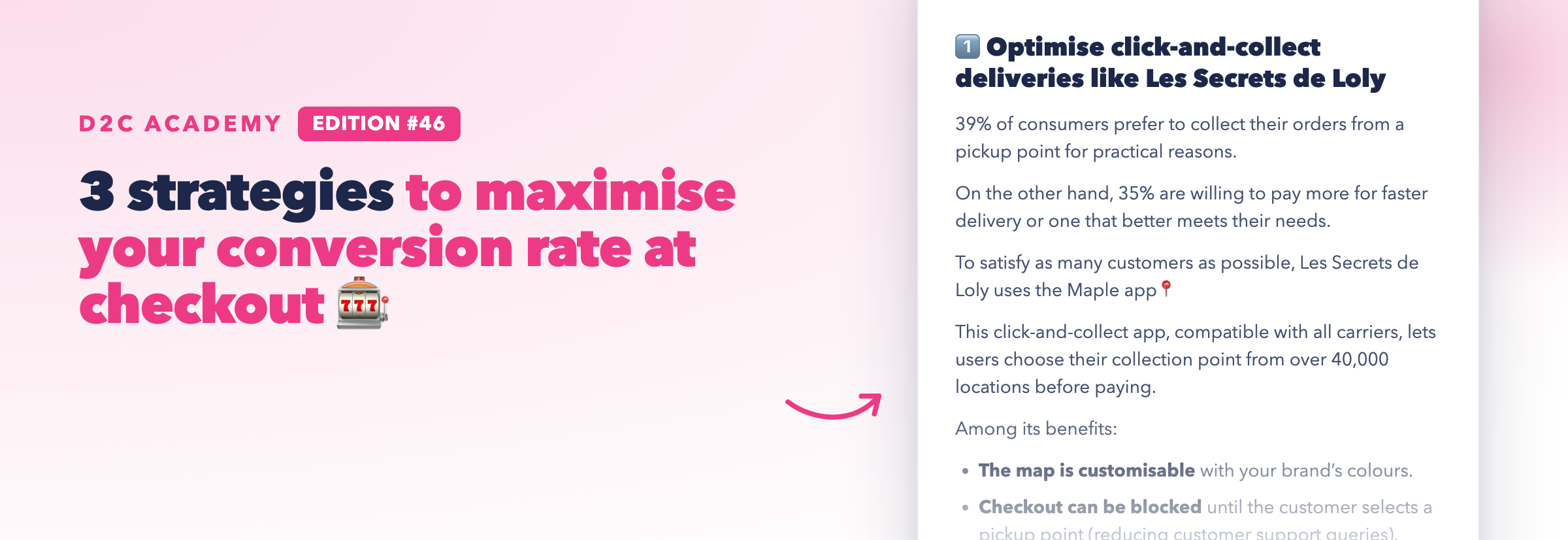 Newsletter #46 - 3 strategies to maximise your conversion rate at checkout 🎰