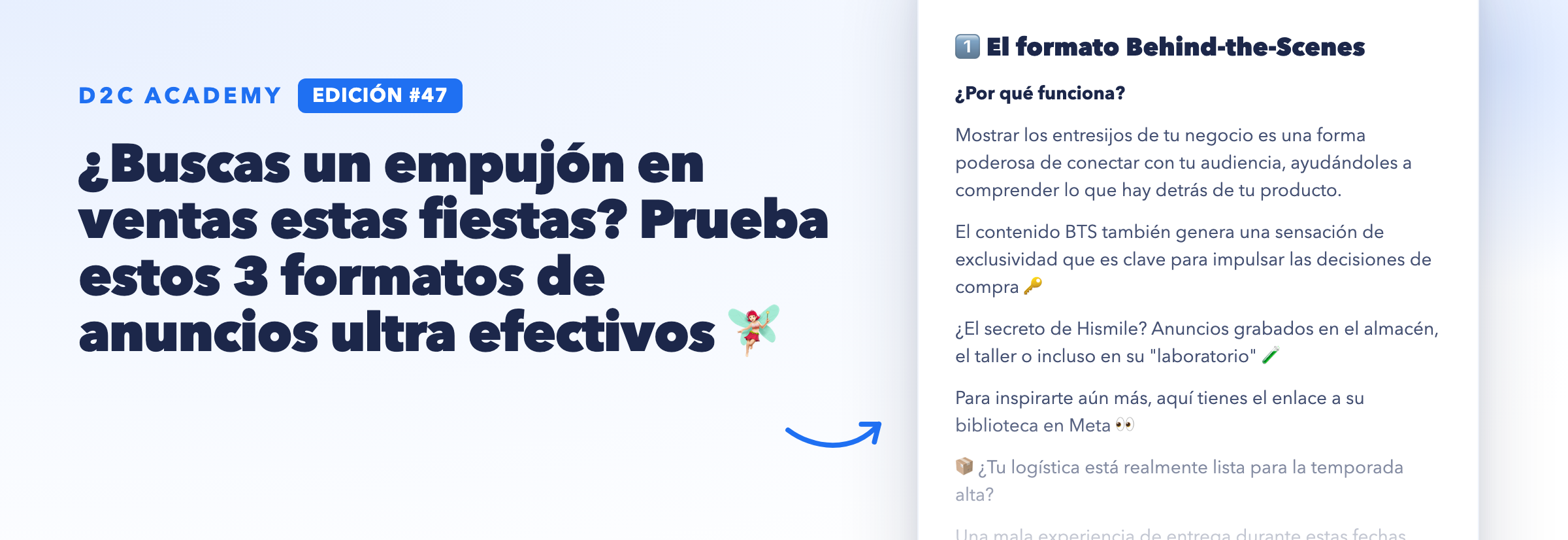 Newsletter #47 - ¿Buscas un empujón en ventas estas fiestas? Prueba estos 3 formatos de anuncios ultra efectivos 🧚🏻♀️