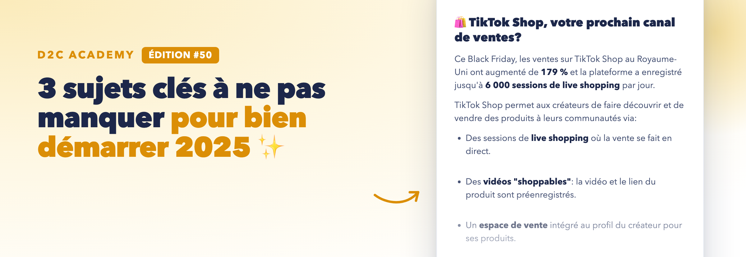 Newsletter #50 - 3 sujets clés à ne pas manquer pour bien démarrer 2025 ✨